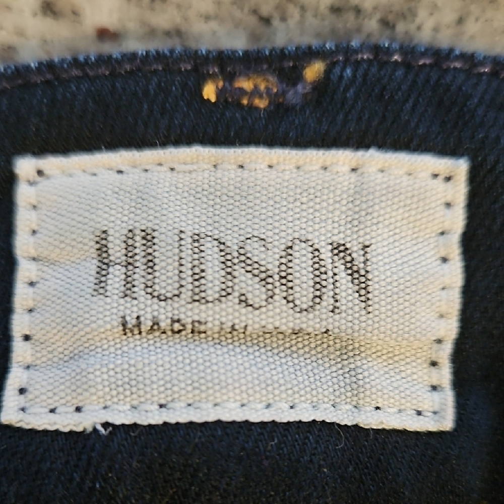 Hudson Dark Blue Denim Jeans